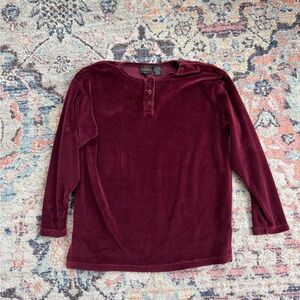 Vintage Velvet Top